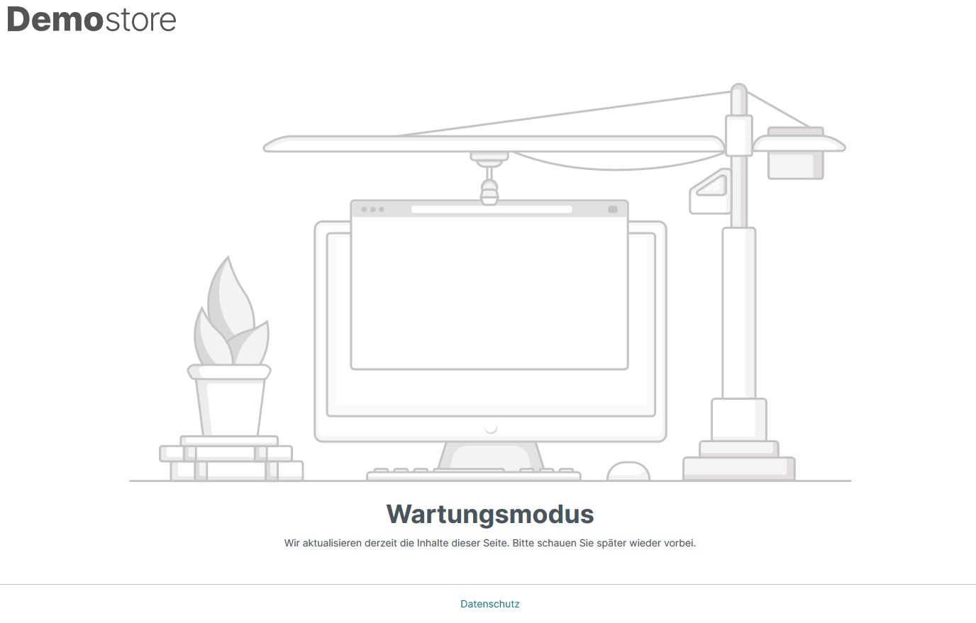 Shopware 6 Wartungsmodus aktivieren