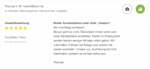 ESTUGO Webhosting Anbieter