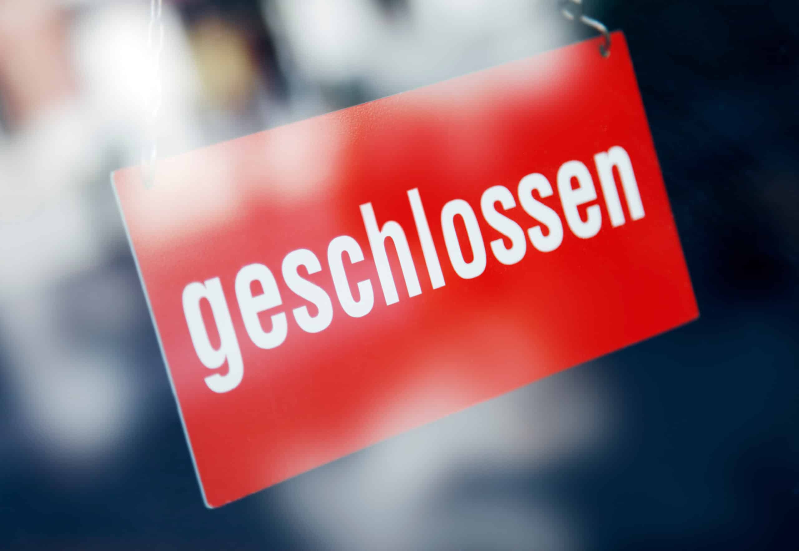 Onlineshop aufgeben